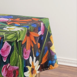 Mantel Campo de flores silvestres Pintura acrílica