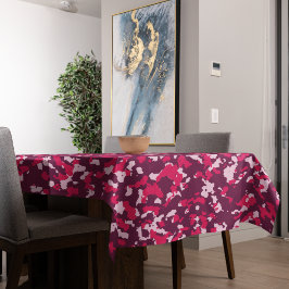 Mantel Camuflaje rosa