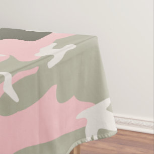 Mantel Camuflaje rosa y verde, militar, militar