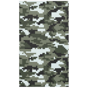 Mantel Camuflaje Urbano Digital Pixel de 8 bits / Camo