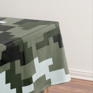 Mantel Camuflaje Urbano Digital Pixel de 8 bits / Camo