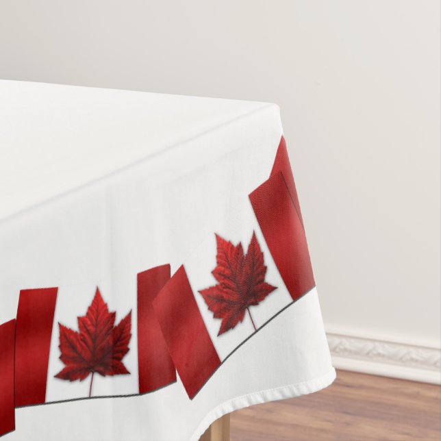 Mantel Canadá Tablecloth Canada Flag Tablecloth Personali (In Situ)