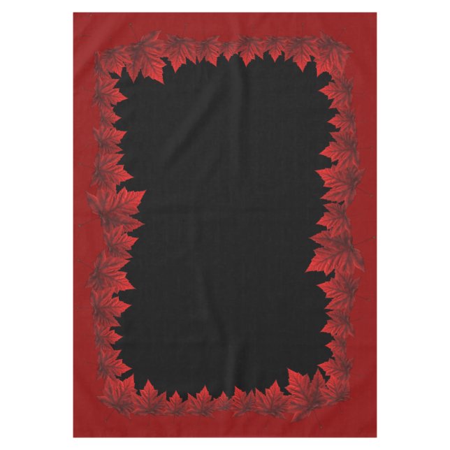 Mantel Canadá Tablecloth Canada Maple Leaf Tablecloth (Anverso)