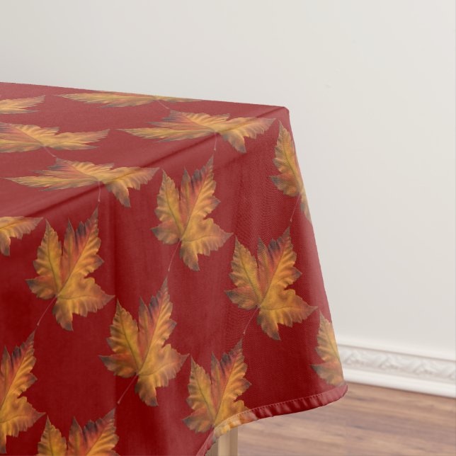 Mantel Canadá Tablecloth Canada Maple Leaf Tablecloth (In Situ)