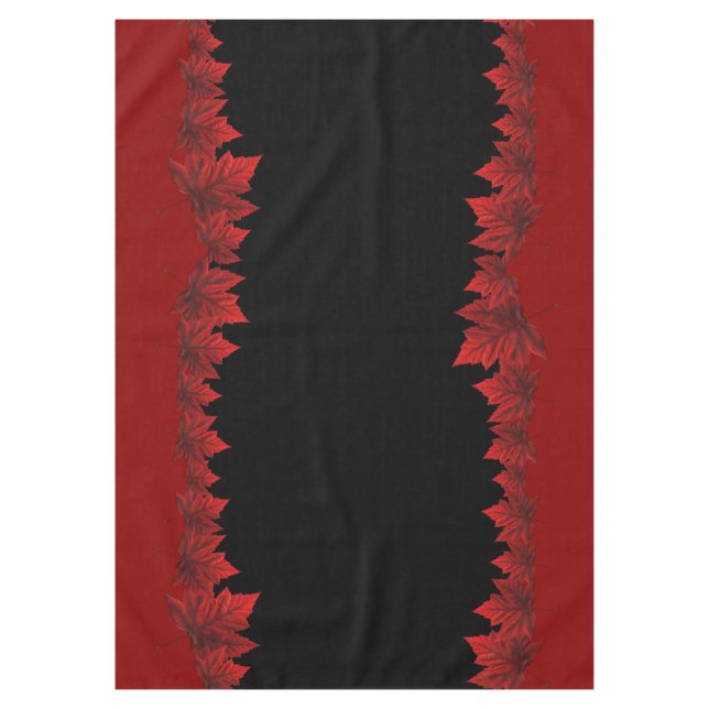 Mantel Canadá Tablecloth Canada Maple Leaf Tablecloth (Anverso)
