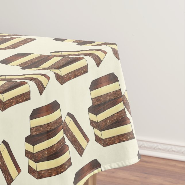 Mantel Canadiense Nanaimo Bars Canadá Columbia Británica  (In Situ)