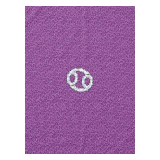 Mantel Cáncer moderno Rótulo Zodiaco Camuflaje Digital Ro (Anverso)