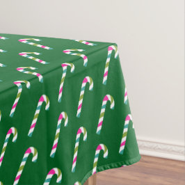 Mantel Candy Cane Navidades Green
