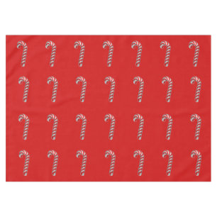 Mantel Candy Canes 60" x 80" Tablecloth