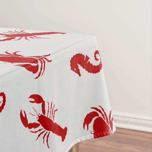 Mantel Cangrejo de langosta caballito de mar crimson patr (In Situ)