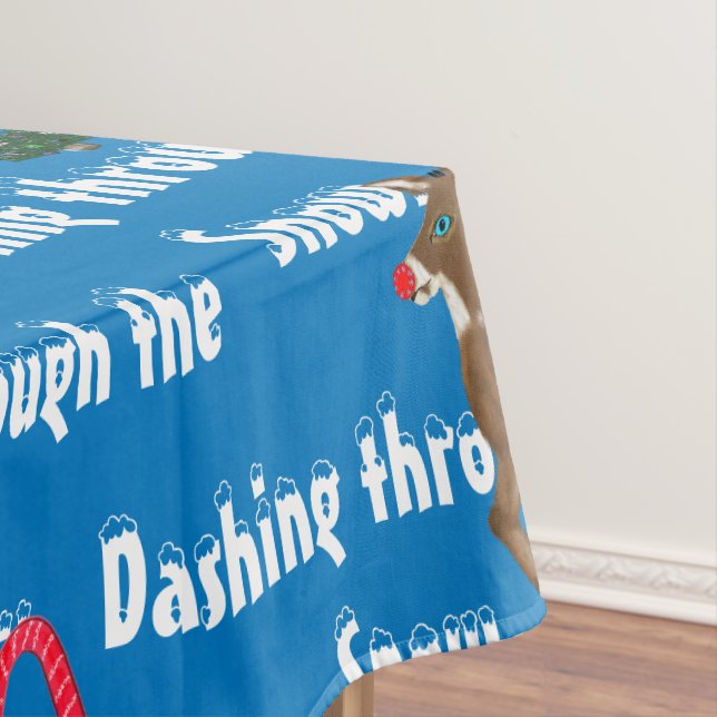 Mantel Cañones de candía de renos de árboles de Navidad (In Situ)