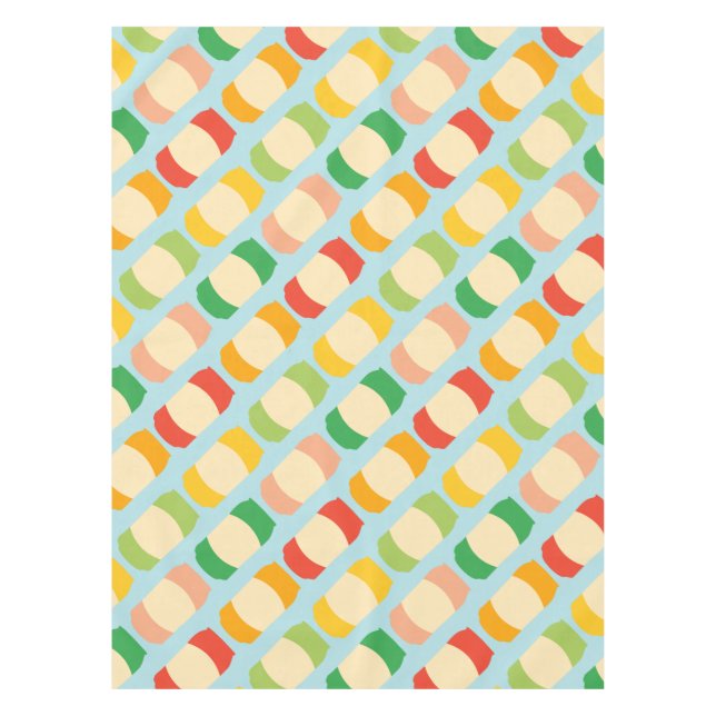 Mantel Cánones Seltzer Soda Patterados Verano Ilustrado (Anverso)
