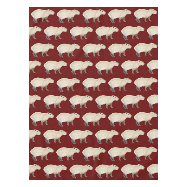 Mantel Capybara Tablecloth (Anverso)