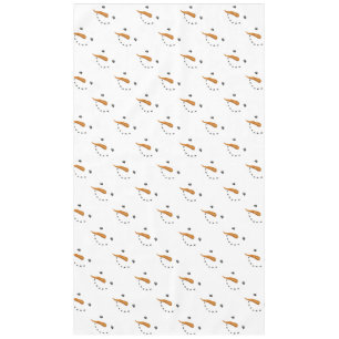 MANTEL CARA DE SNOWMAN