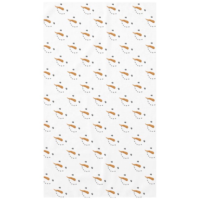 MANTEL CARA DE SNOWMAN (Anverso)