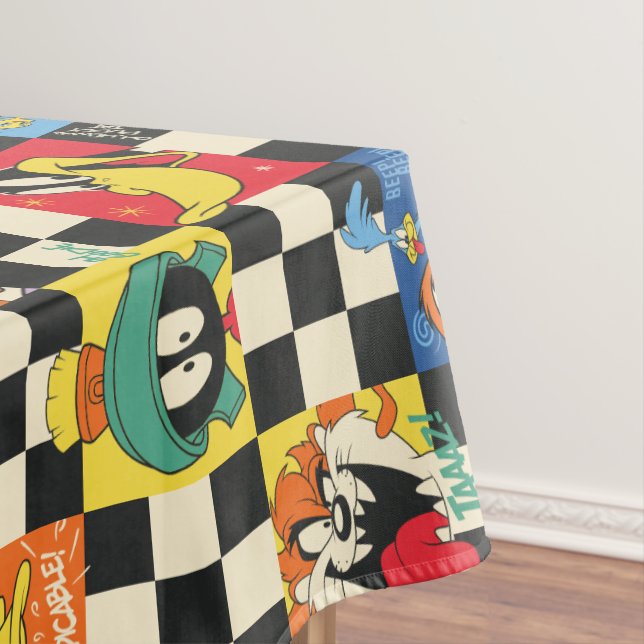 Mantel Caracteres LOONEY TUNES™ en negro y blanco (In Situ)