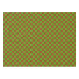 Mantel Caramel apple checkered board pattern