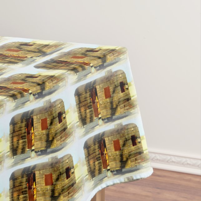 Mantel Caravana de madera resistida obra clásica del (In Situ)