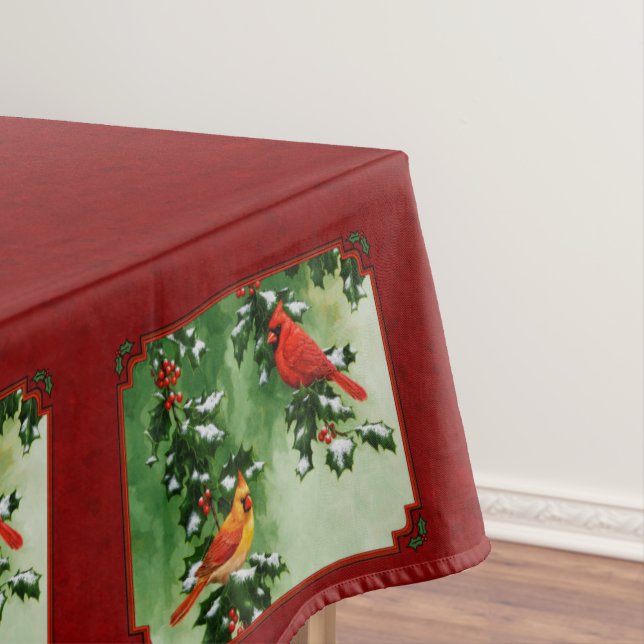 Mantel Cardenales masculinos y femeninos rojos (In Situ)