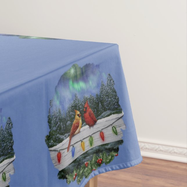 Mantel Cardenales y Navidades iluminan la nieve de invier (In Situ)