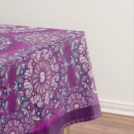 Mantel Cardinal Red Rosace