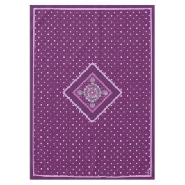 Mantel Cardinal Red Rosace