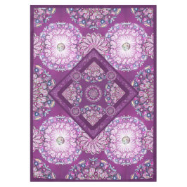 Mantel Cardinal Red Rosace