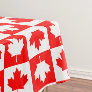 Mantel Cartón de cheques de Día de Canadá