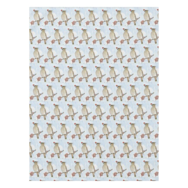 Mantel Cedar Waxwing (Anverso)