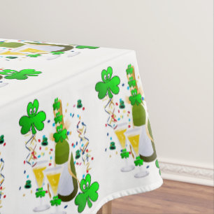 Mantel Celebración del Vino del Tramposo de San Patricio