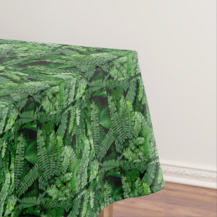 Mantel Cena entre los helechos verdes de Maidenhair: Tabl
