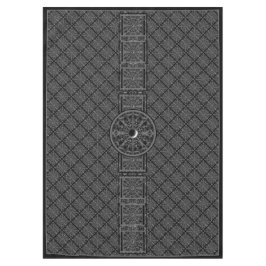 Mantel Ceramic Lace Black