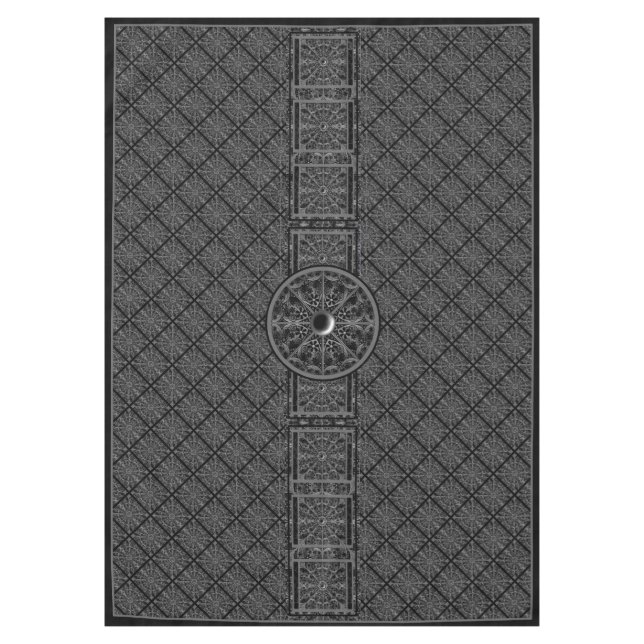 Mantel Ceramic Lace Black (Anverso)