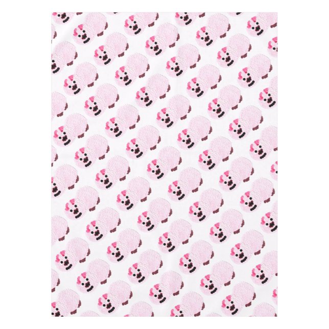 Mantel Cerdo rosa (Anverso)