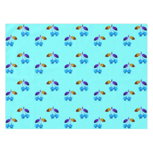 Mantel Cerezas azules brillantes