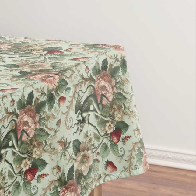 Mantel Cerezos de fresa - Patrón gótico medio (In Situ)