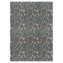 Mantel Chalkboard Easter Bunny Doodle Pattern