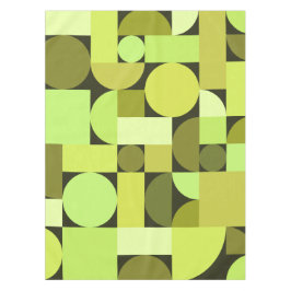 Mantel Chartreuse Geométrica Moderna de Medid Century