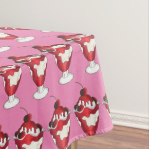 Mantel Cherries Jubilee Sundae Ice Cream Social Fiesta