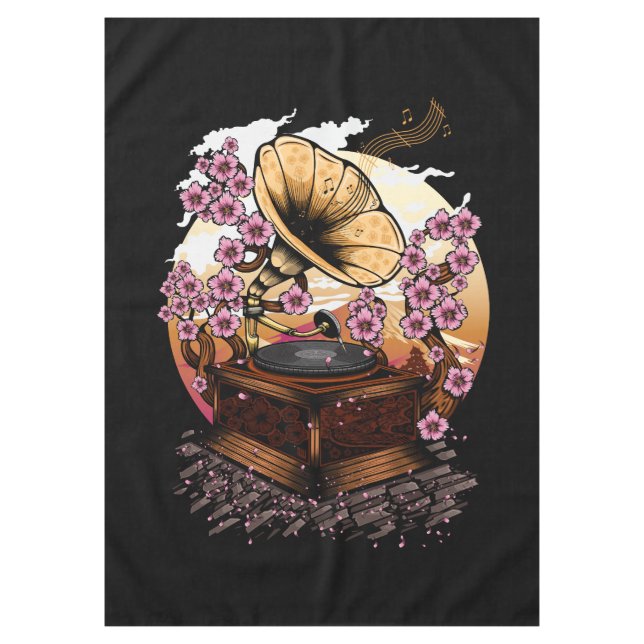 Mantel Cherry Blossom Musical (Anverso)