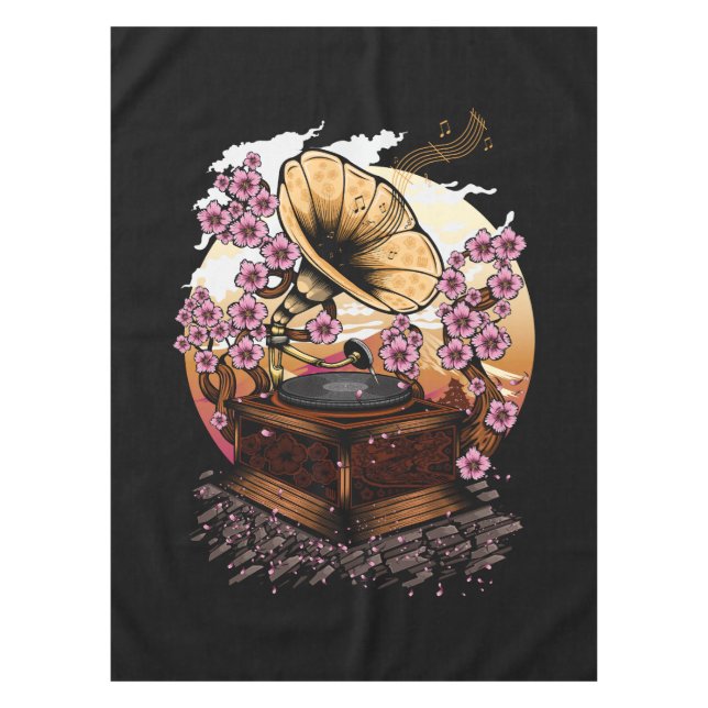 Mantel Cherry Blossom Musical (Anverso)