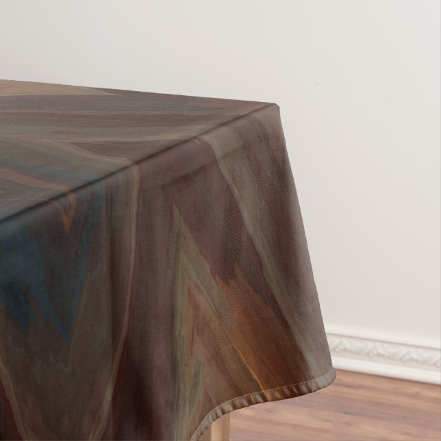 Mantel Chevron Brown del Suroeste (In Situ)