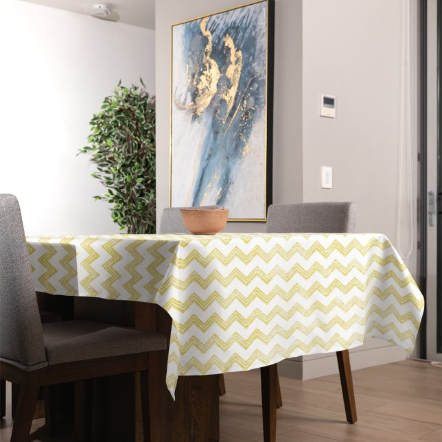 Mantel Chevron Grunge Brillo Amarillo (Subido por el creador)