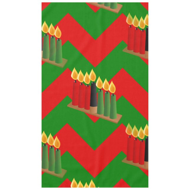 Mantel chevron kwanzaa (Anverso)