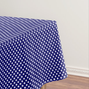 Mantel CHEX 4-TABLECLOTH DE ALGODÓN AZUL OSCURO 52x70in