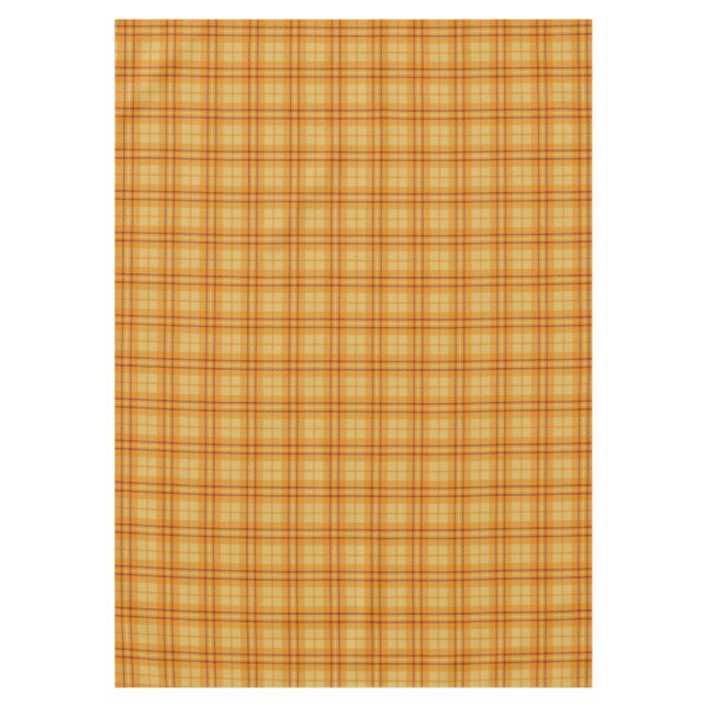 Mantel Chic Tartan Tablecloth Minimalist Thanksgiving (Anverso)