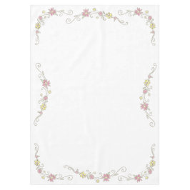 Mantel Chica rosa occidental del país Baby Shower rural d