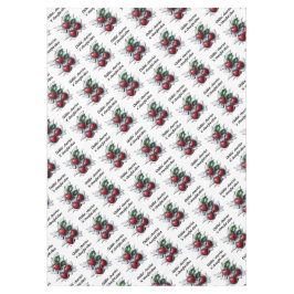 Mantel Chillin', cerezas 'n' vibraciones alegres modernas