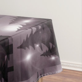 Mantel Christmas Party Pink Trees Holiday Winter Elegant