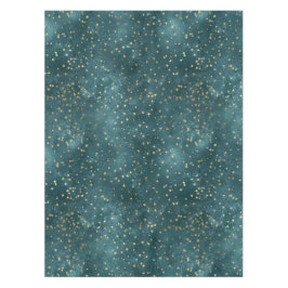 Mantel cielo azul azul cielo verde azulado estrella dorad